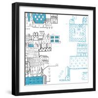 Around The Houses II-Alistair Forbes-Framed Giclee Print