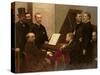 Around the Piano, 1885-Henri Fantin-Latour-Stretched Canvas