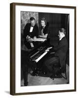 Around the Piano-null-Framed Photographic Print