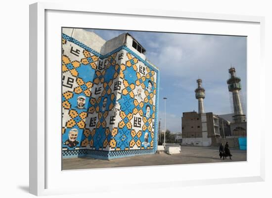 Around the Shrine Complex, Haram E Razavi, Mashhad, Iran, Western Asia-Eitan Simanor-Framed Photographic Print