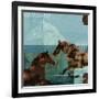 Around the Stable I-Dan Meneely-Framed Art Print