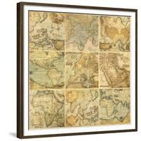 Around the World I-Joannoo-Framed Art Print