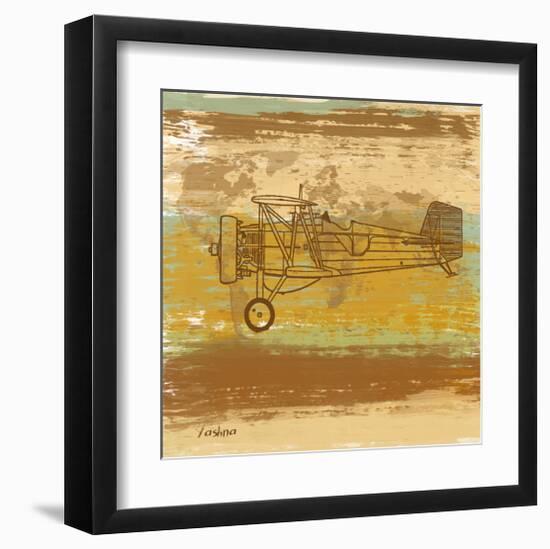 Around the World II-Yashna-Framed Art Print