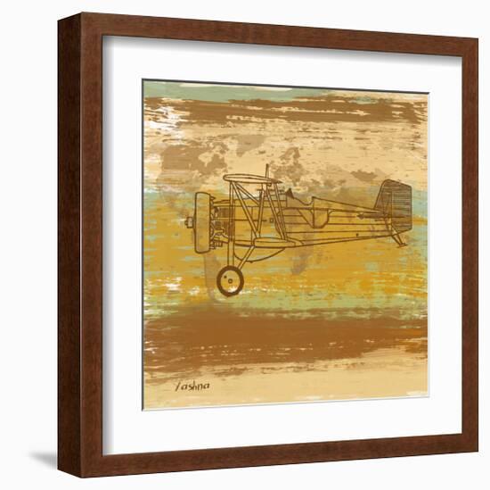 Around the World II-Yashna-Framed Art Print