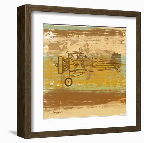 Around the World II-Yashna-Framed Art Print