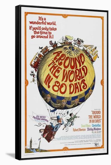 Around the World In 80 Days, 1956, "Around the World In Eighty Days" Directed by Michael Anderson-null-Framed Stretched Canvas