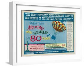 Around the World In 80 Days, 1956, "Around the World In Eighty Days" Directed by Michael Anderson-null-Framed Giclee Print