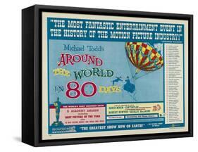 Around the World In 80 Days, 1956, "Around the World In Eighty Days" Directed by Michael Anderson-null-Framed Stretched Canvas