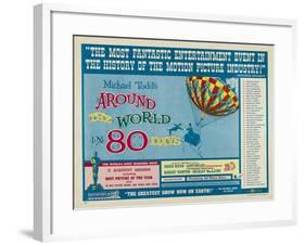 Around the World In 80 Days, 1956, "Around the World In Eighty Days" Directed by Michael Anderson-null-Framed Giclee Print