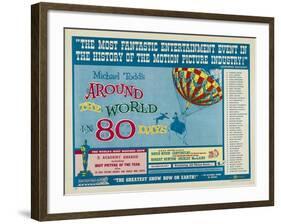 Around the World In 80 Days, 1956, "Around the World In Eighty Days" Directed by Michael Anderson-null-Framed Giclee Print