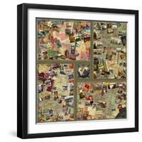 Around the World in 80-Kate Ward Thacker-Framed Giclee Print