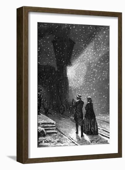 Around the World in Eighty Days by Jules Verne - 11-Hippolyte Leon Benett-Framed Giclee Print