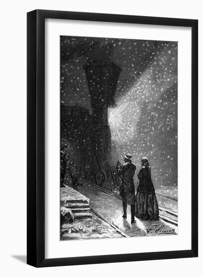 Around the World in Eighty Days by Jules Verne - 11-Hippolyte Leon Benett-Framed Giclee Print