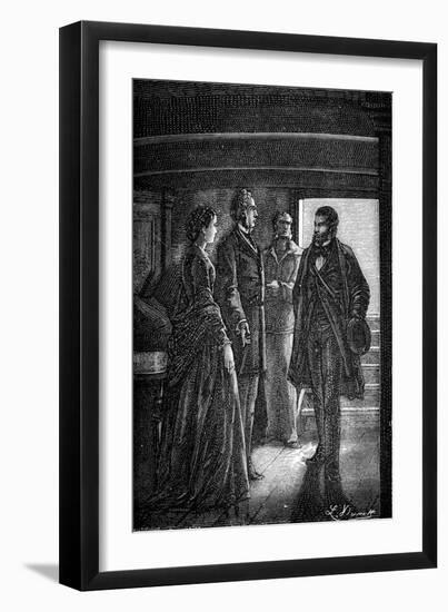 Around the World in Eighty Days by Jules Verne - 15-Hippolyte Leon Benett-Framed Giclee Print