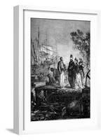 Around the World in Eighty Days by Jules Verne - 16-Hippolyte Leon Benett-Framed Giclee Print