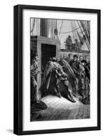 Around the World in Eighty Days by Jules Verne - 17-Hippolyte Leon Benett-Framed Giclee Print