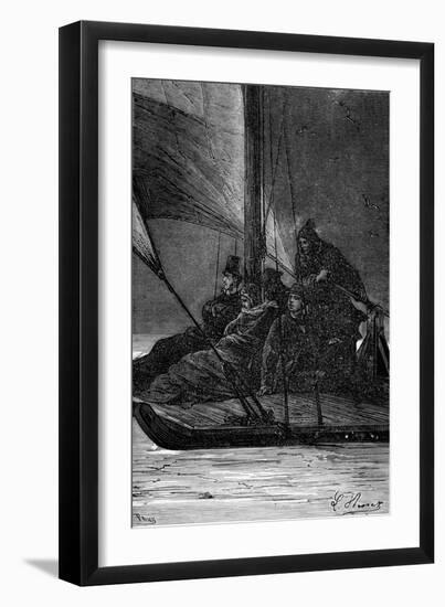 Around the World in Eighty Days by Jules Verne - 24-Hippolyte Leon Benett-Framed Giclee Print