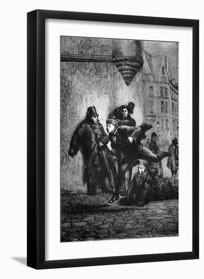 Around the World in Eighty Days by Jules Verne - 30-Hippolyte Leon Benett-Framed Giclee Print