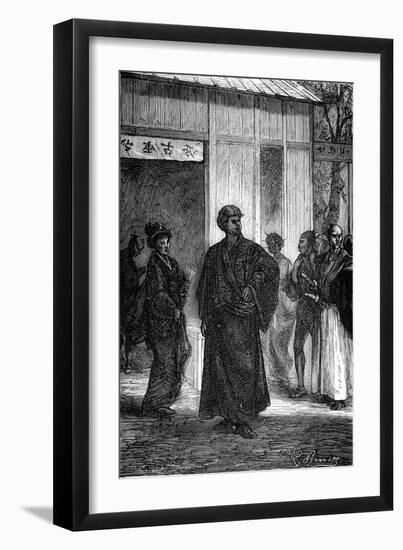 Around the World in Eighty Days by Jules Verne - 31-Hippolyte Leon Benett-Framed Giclee Print