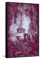 Around the World in Eighty Days by Jules Verne - 3-Hippolyte Leon Benett-Framed Stretched Canvas