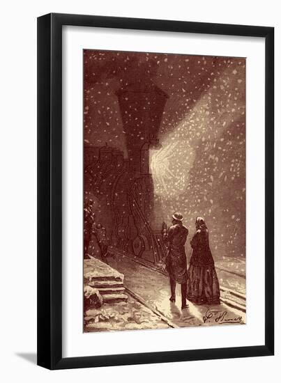 Around the World in Eighty Days by Jules Verne - 50-Hippolyte Leon Benett-Framed Giclee Print