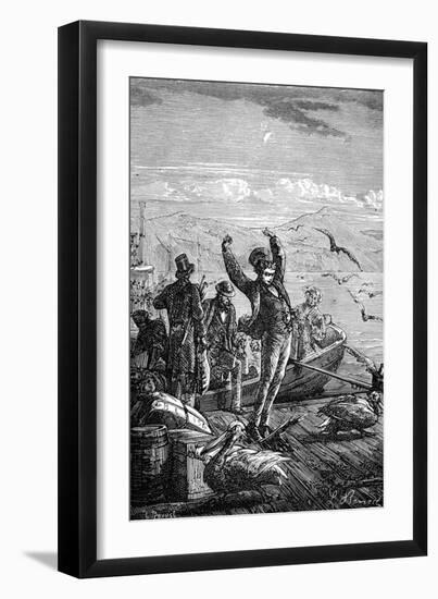 Around the World in Eighty Days by Jules Verne - 53-Hippolyte Leon Benett-Framed Giclee Print