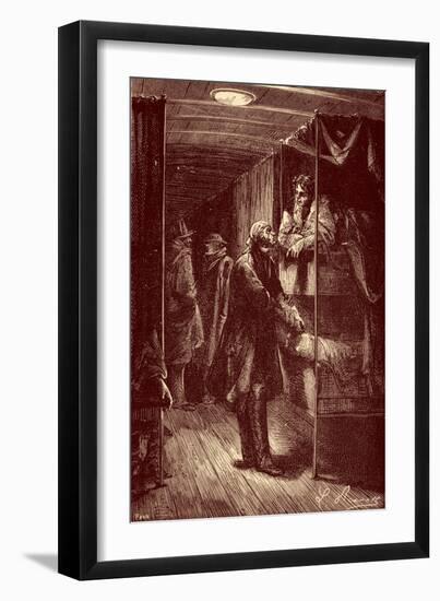 Around the World in Eighty Days by Jules Verne - 5-Hippolyte Leon Benett-Framed Giclee Print