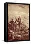 Around the World in Eighty Days by Jules Verne - 8-Hippolyte Leon Benett-Framed Stretched Canvas