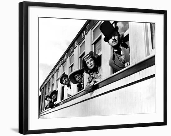 Around The World In Eighty Days, Cantinflas, Shirley MacLaine, David Niven, 1956-null-Framed Photo