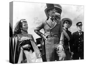 Around The World In Eighty Days, Shirley MacLaine, David Niven, Cantinflas, Buster Keaton, 1956-null-Stretched Canvas