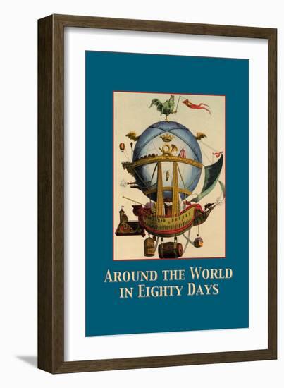 Around the World in Eighty Days-null-Framed Art Print