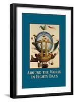 Around the World in Eighty Days-null-Framed Art Print