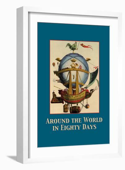 Around the World in Eighty Days-null-Framed Art Print