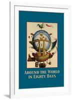 Around the World in Eighty Days-null-Framed Art Print