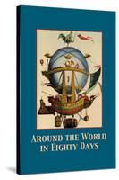 Around the World in Eighty Days-null-Stretched Canvas