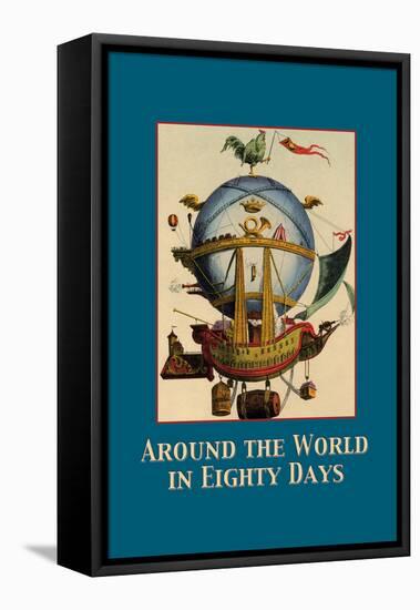 Around the World in Eighty Days-null-Framed Stretched Canvas