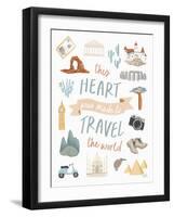 Around the World IV-Laura Marshall-Framed Art Print