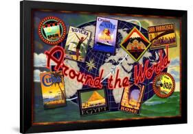 Around the World Tours-Kate Ward Thacker-Framed Giclee Print