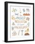 Around the World V-Laura Marshall-Framed Art Print