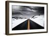 Around the yellow line-Philippe Sainte-Laudy-Framed Premium Photographic Print