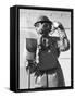 Arps in Gas Masks During World War Ii During Decontamination Exercise-Robert Hunt-Framed Stretched Canvas