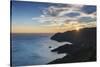 Arrabida Nature Park and the Atlantic Ocean at sunset. Setubal, Portugal-Mauricio Abreu-Stretched Canvas