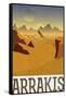 Arrakis Retro Travel-null-Framed Stretched Canvas