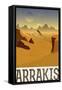 Arrakis Retro Travel-null-Framed Stretched Canvas