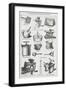 Arrangement and Economy Of the Kitchen. Various Cooking Utensils-Isabella Beeton-Framed Giclee Print