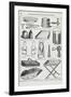 Arrangement and Economy Of the Kitchen. Various Kitchen Utensils-Isabella Beeton-Framed Giclee Print