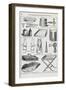 Arrangement and Economy Of the Kitchen. Various Kitchen Utensils-Isabella Beeton-Framed Giclee Print