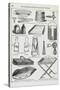 Arrangement and Economy Of the Kitchen. Various Kitchen Utensils-Isabella Beeton-Stretched Canvas