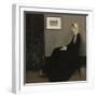 Arrangement en gris et noir n° 1, ou la mère de l'artiste (1804-1881)-James Abbott McNeill Whistler-Framed Giclee Print