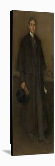 Arrangement in Flesh Color and Brown: Portrait of Arthur Jerome Eddy, 1894-James Abbott McNeill Whistler-Stretched Canvas